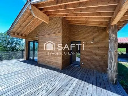 maison d'architecte en bois – vue panoramique
