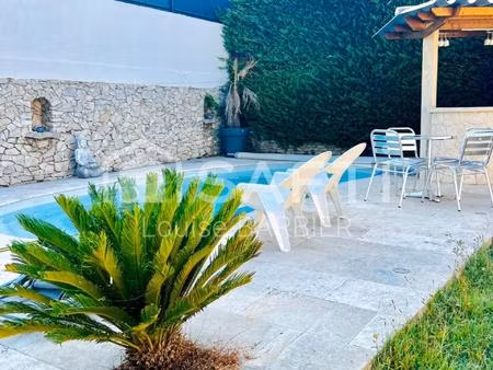 maison t6 120 m2  jardin  piscine  studio  garage