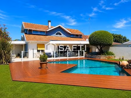 villa de caractère 141 m2 avec piscine au cœur de biscarrosse