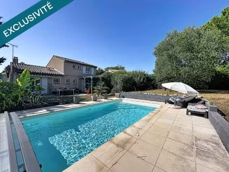 villa 5 chambres avec piscine - pechbonnieu centre