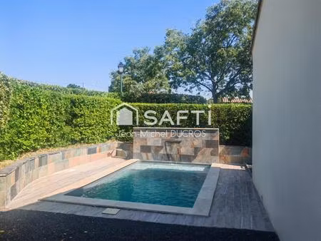 superbe villa t5 sh138m² avec piscine