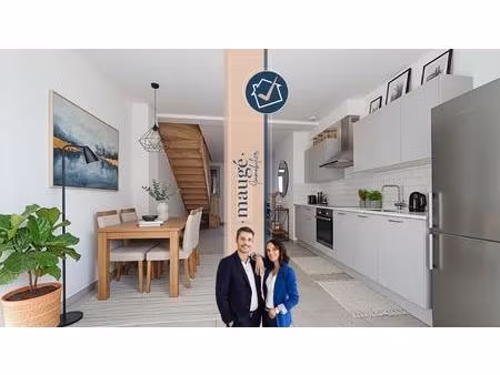 appartement - 1 chambre - duplex - jardin - stationnement