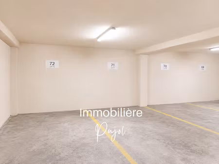 achat parking privatif à l'unité ou en lots marseille 6e 