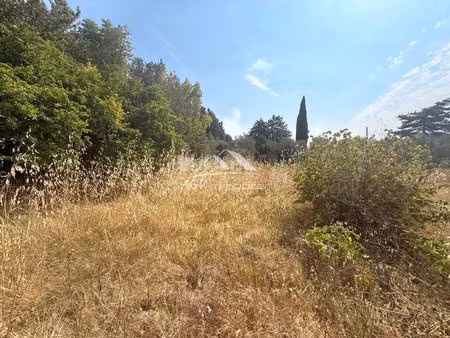 ales  le rieu   terrain à bâtir de 2444 m²