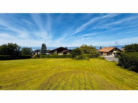 terrain d'exception à bâtir - neuvecelle - 820 m²