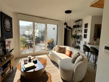 appartement maisons laffitte 2 pièce(s) 42.86 m2 / meuble /