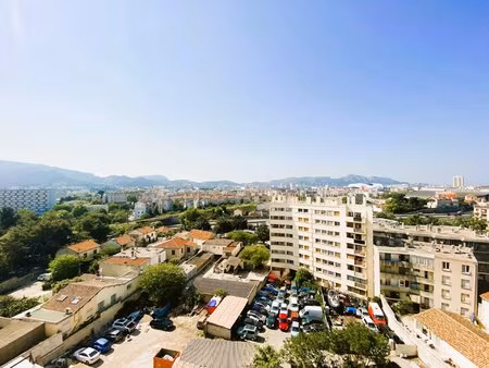 a louer marseille timone studio meuble avec parking dernier étage