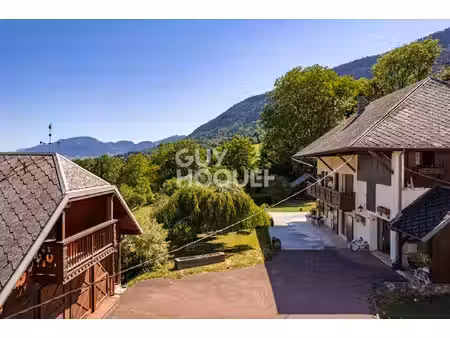 maison de caractère de 228 4 m² - dpe e - six chambres  dépendances et vue sur les montagn