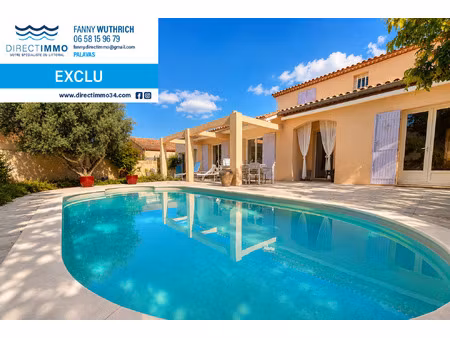 villa de charme f6 avec piscine au coeur de la camargue