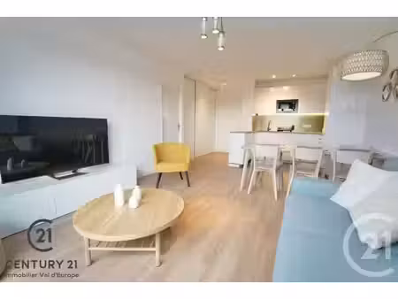 appartement f3 à louer - 3 pièces - 63 40 m2 - serris - 77 - ile-de-france