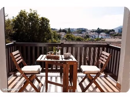 appartement t2 à louer – bail étudiant (9 mois) – hendaye belcenia