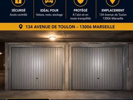 à louer – box fermé sécurisé castellane et menpenti
