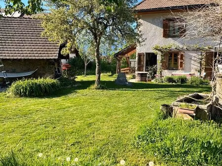 maison dauphinoise 19ème — 135m² — 5 chambres — la combe de lancey (38) loyer 1 450 + 185 