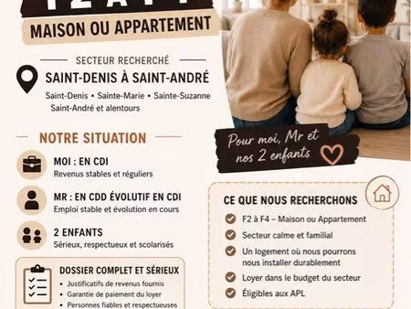 recherche location t2/t3/t4