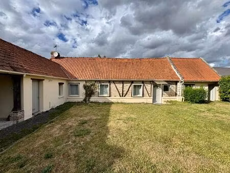 très belle longère de 129m2   3 chambres   grand jardin glisy (10mn d'amiens )