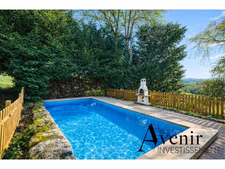 chevrières - maison de 203.80 m2 - parcelle de 2500m2 avec piscine