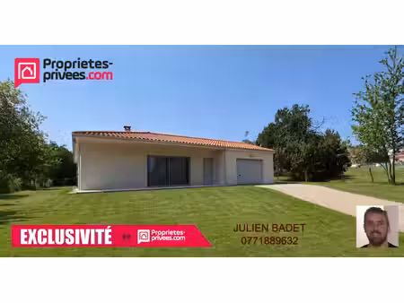 maison augerolles 5 pièces +/- 100 m2 avec jardin 1500m2 environ