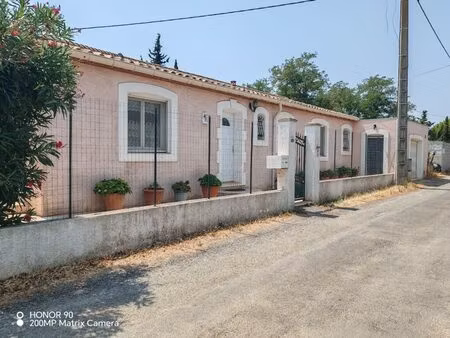 villa t4 en plein pied de 152m2 habitable sur un terrain de 2705m2  garage narbonne 11100