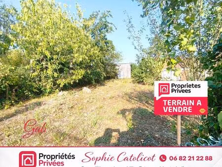 terrain constructible à vendre