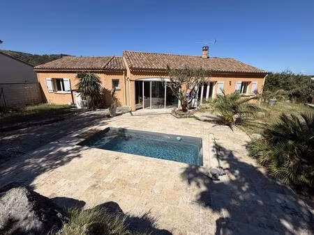 maison avec piscine et sous-sol