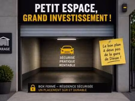vente garage et parking à dinan (22100) : à vendre / 15m² dinan