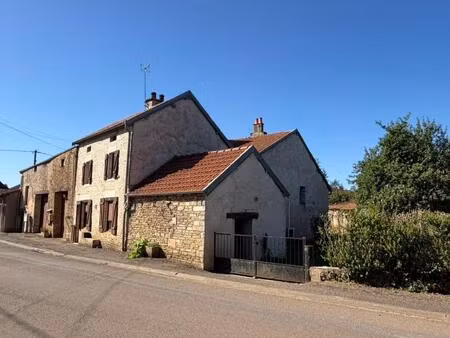 maison en pierre grandes dépendances et terrain