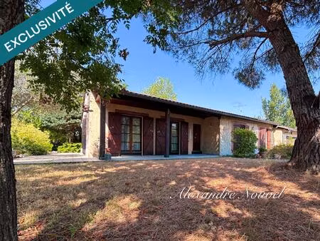 maison familiale 4 pièces – 141 m² – terrain de 2 002 m² – fronton