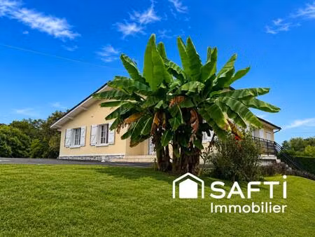 maison de campagne 120m² avec jardin vue montagne