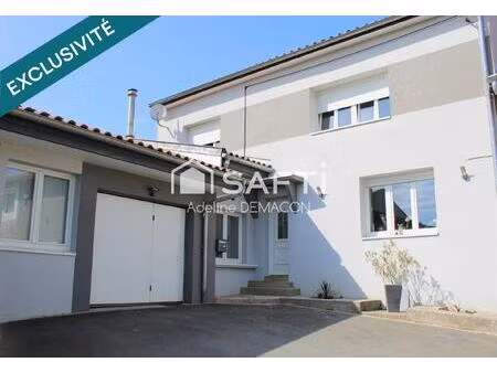 maison 3 chambres  garage et jardin