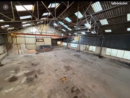location hangar 600m2 beaurains