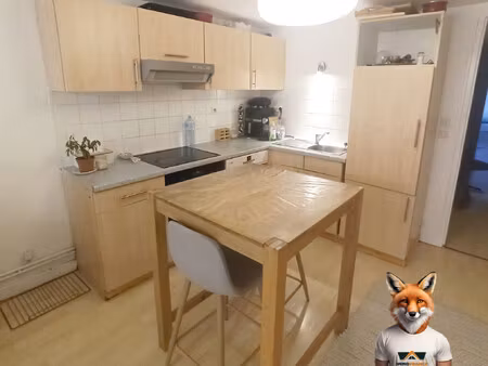 appartement t4 en duplex 102m² + cave hyper centre ville d'orna