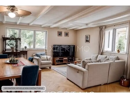 fermette de 128 m2 - 3 chambres dont une de plain-pied. beau terrain