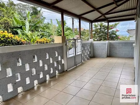 nouveauté - exclusivité - maison f4 lumineuse avec terrasse - fort-de-france
