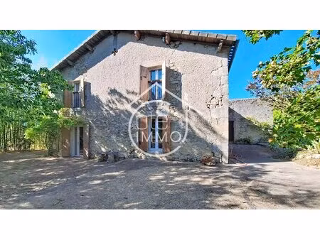 coup de cœur à 5 min de vélines – maison de caractère avec terrasse et grand terrain