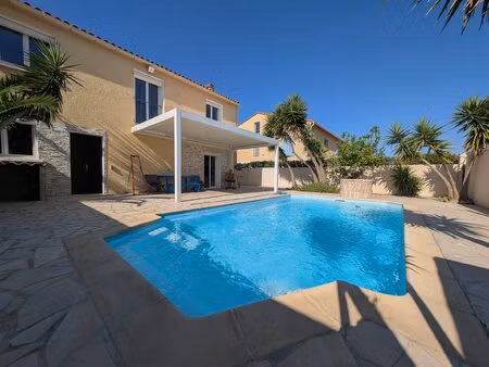 villa 6p 155m² + t2 indépendant + piscine chauffée - proche perpignan et mer - dpe b