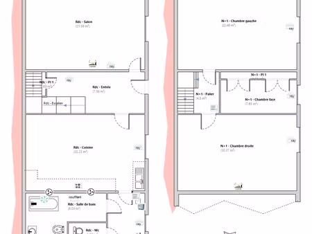 maison 4 pièces - 121 m²