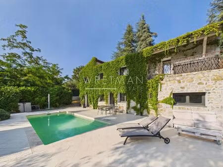 maison en pierre avec piscine  jacuzzi et panorama exceptionnel - sospel