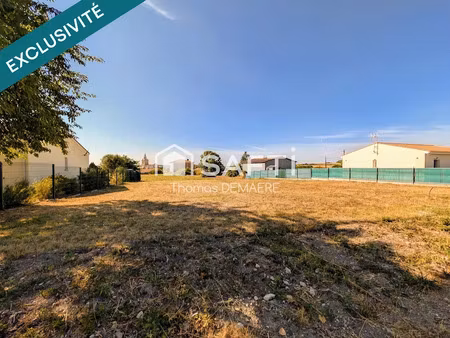 vente terrain à batir 900 m² à tugéras-saint-maurice (17130)  25 000 €