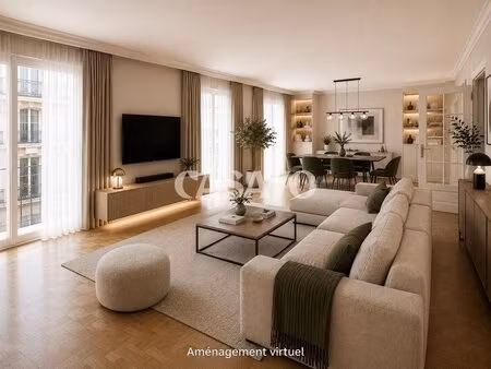 vente appartement 6 pièces de 125m² - 75013 paris