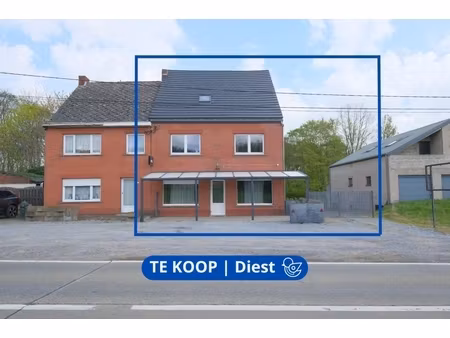 huis te koop in diest met 4 slaapkamers