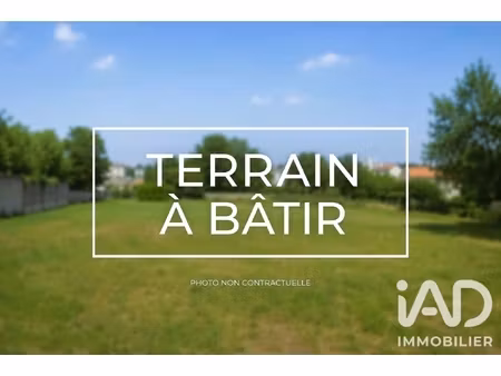 vente terrain à bâtir 798 m²