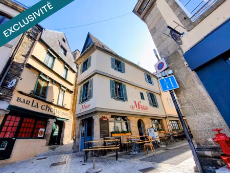 vente commerce 4 pièces morlaix (29600)