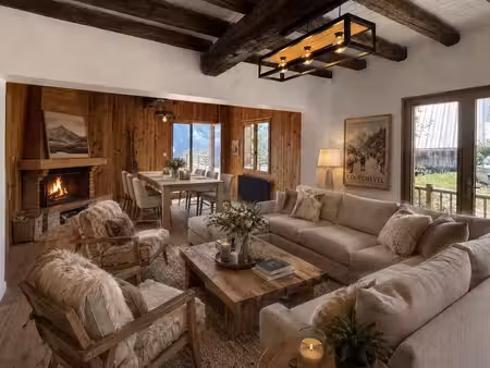 chalet spacieux de 9 chambres avec espace bien-être et appartement indépendant à la...