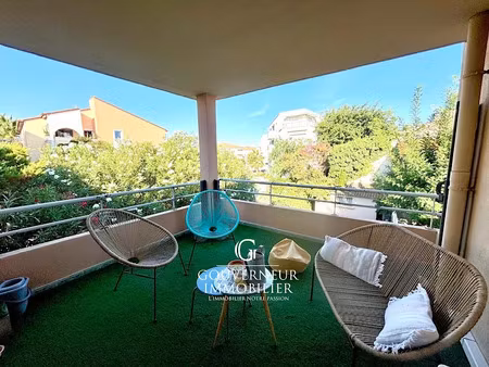 location meublée appartement 2 pièces 55 m² à mauguio (34130)  950 €
