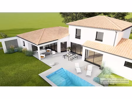 vente maison neuve 5 pièces 155 m² à cornebarrieu (31700)  496 520 €