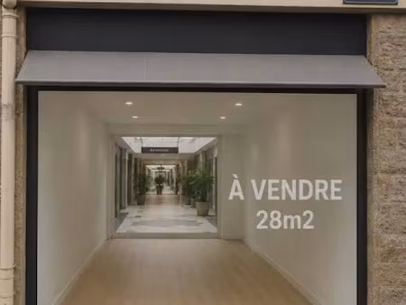 vente locaux professionnels 1 pièce 28 m² à auray (56400)  96 800 €