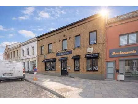 immeuble surface commercial + appartement avec exterieur
