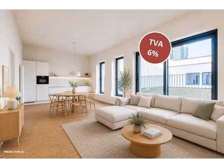 ixelles – appartement neuf 2 ch - 2 sdb - balcon - tva 6%