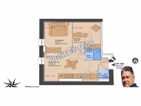 appartement avec terrasse montchat - lyon 3ᵉ (69)