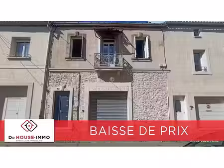vente maison 3 pièces 72.78 m² à aigues-mortes (30220)  376 000 €